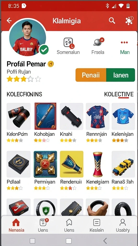 73k - Karakter dan item yang beragam untuk dijelajahi.
