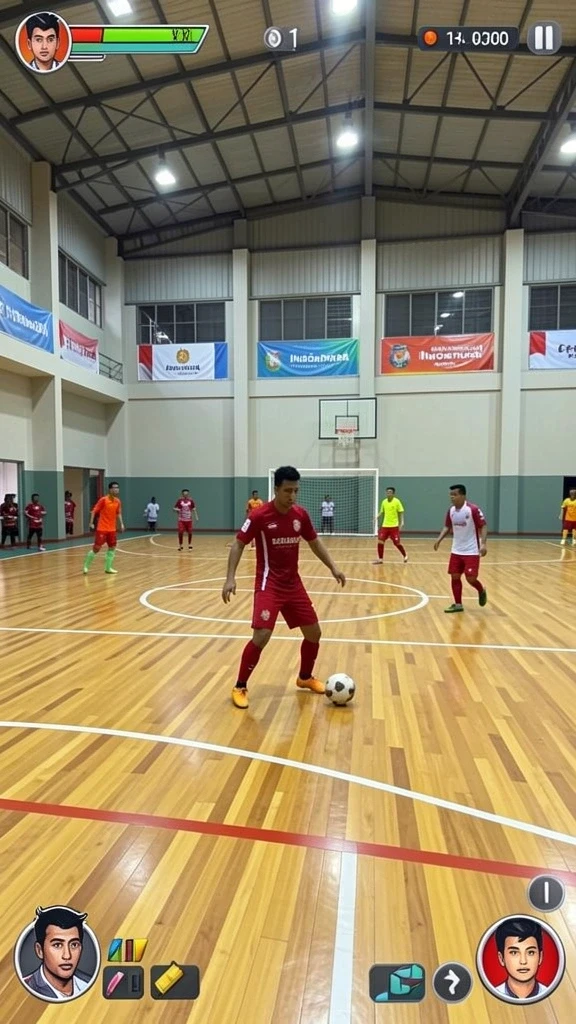 988spin - Tampilan antarmuka yang ramah pengguna dan menarik.