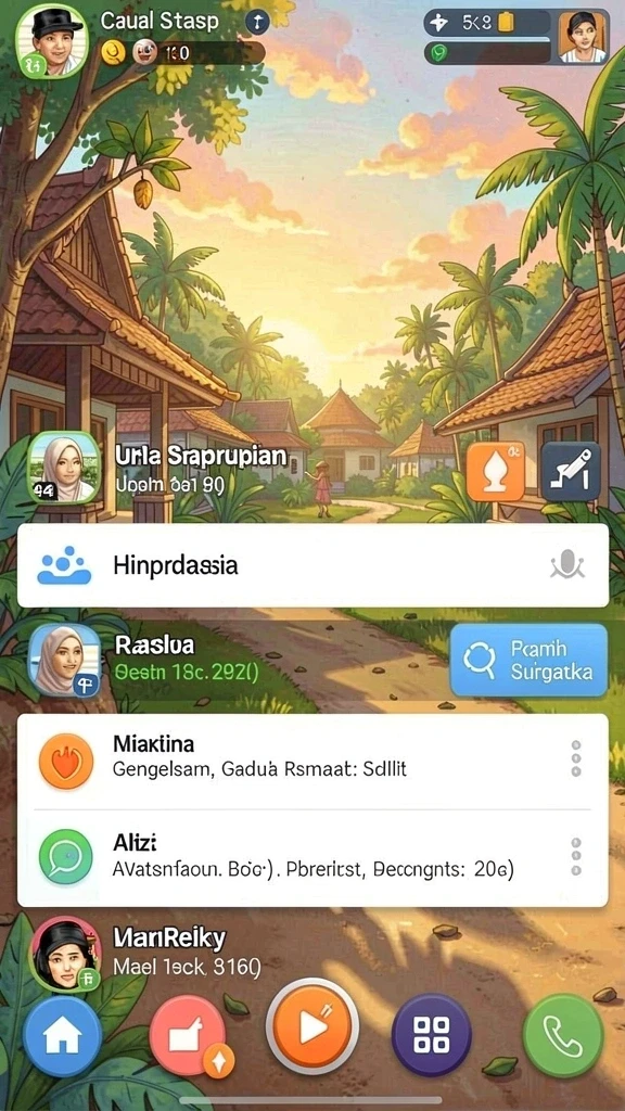 bobatoto - Screenshot saat pemain melewati level sulit.