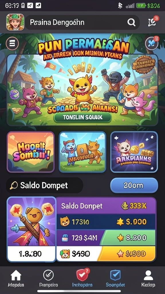 bonusrp - Tampilan antarmuka yang intuitif dan mudah digunakan.