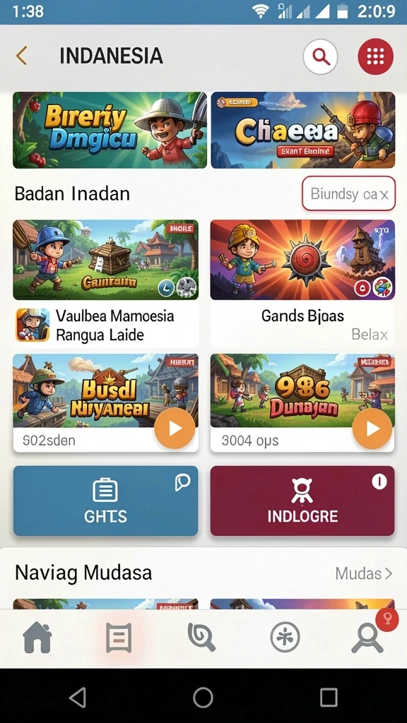 bos01 - Grafik yang memukau dan penuh warna.