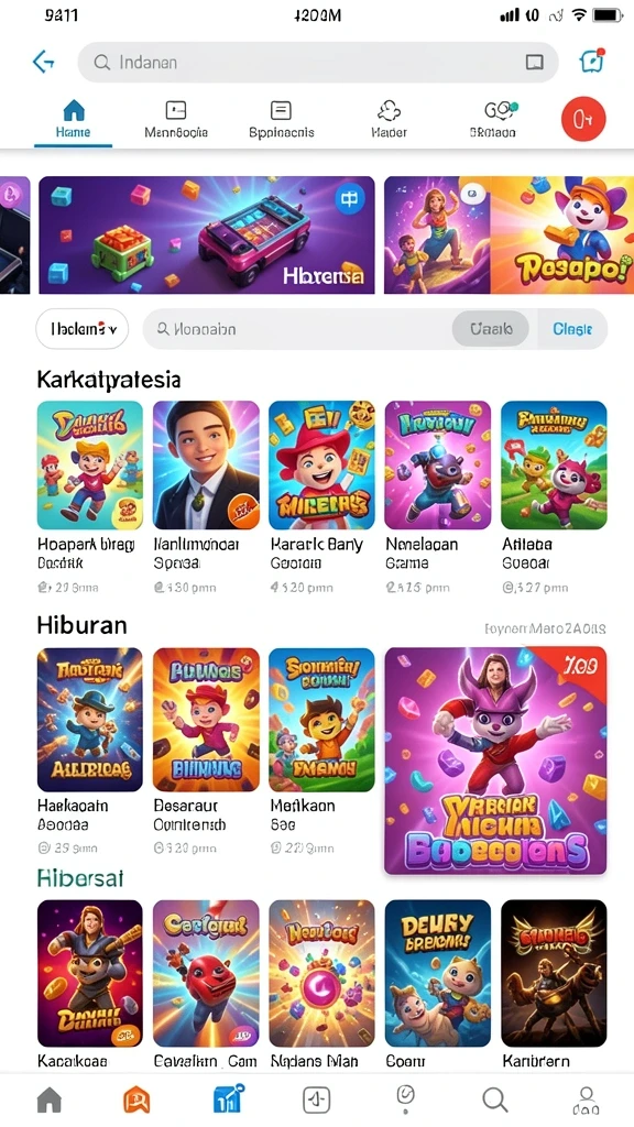 juta7 - Tampilan grafis yang memukau dari JUTA7.